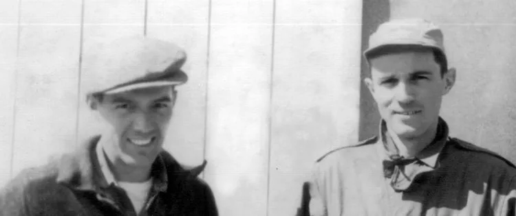 The original Burr brothers, Carleton and Johnny Burr, in the 1940s